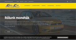 Desktop Screenshot of gascar.hu