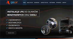 Desktop Screenshot of gascar.pl