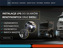Tablet Screenshot of gascar.pl